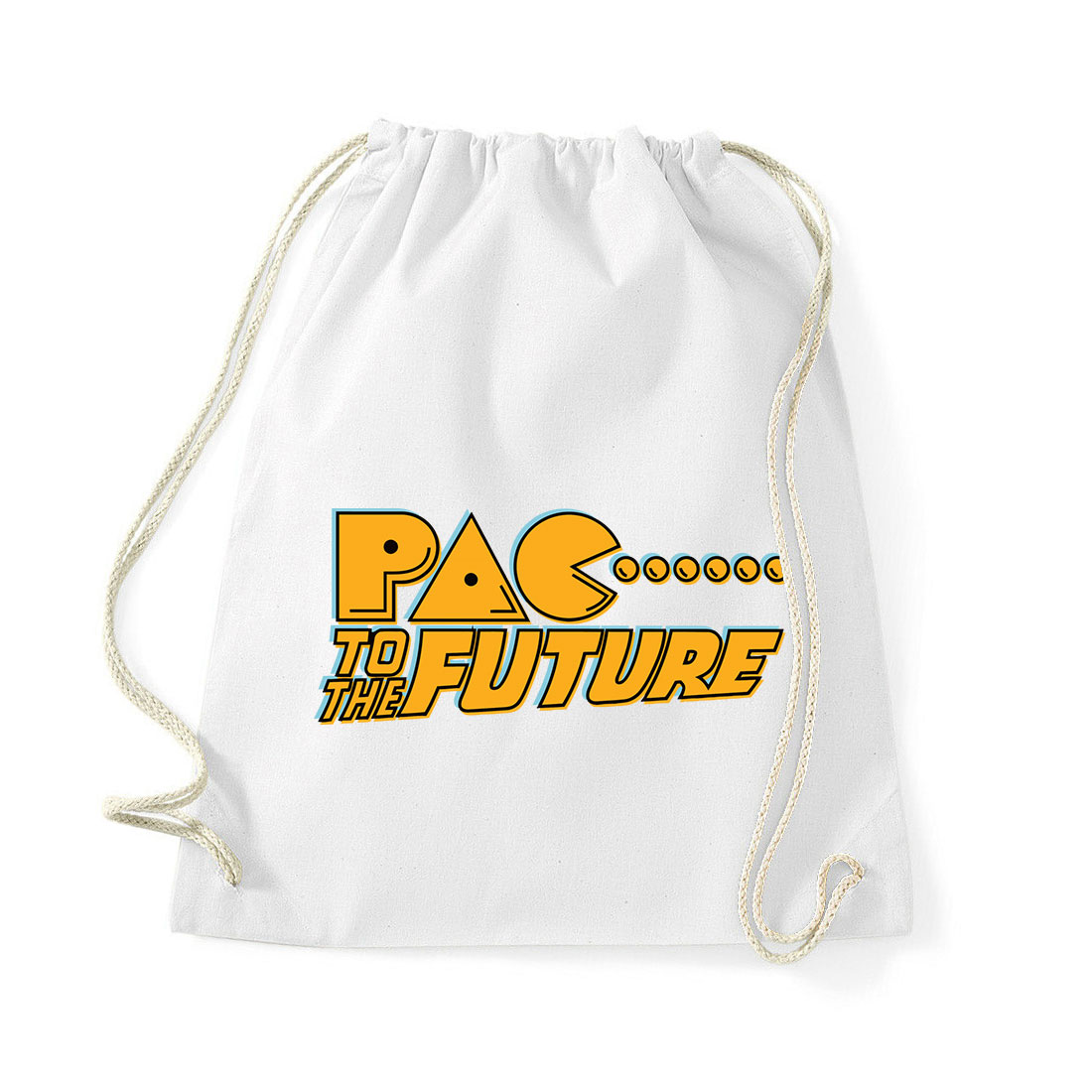 Pac Man Future Fehér Tornazsák