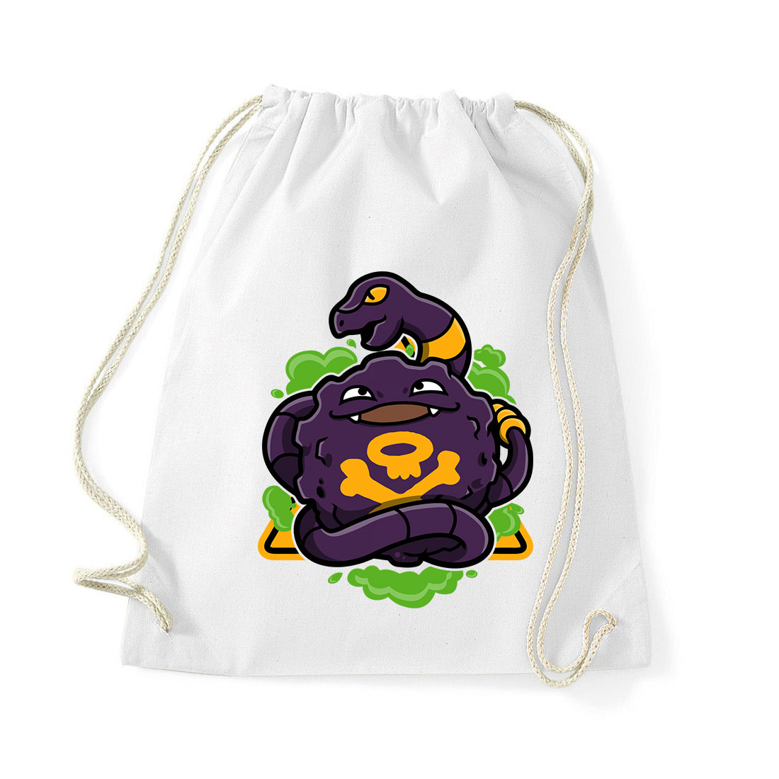 Pokemon Koffing Fehér Tornazsák