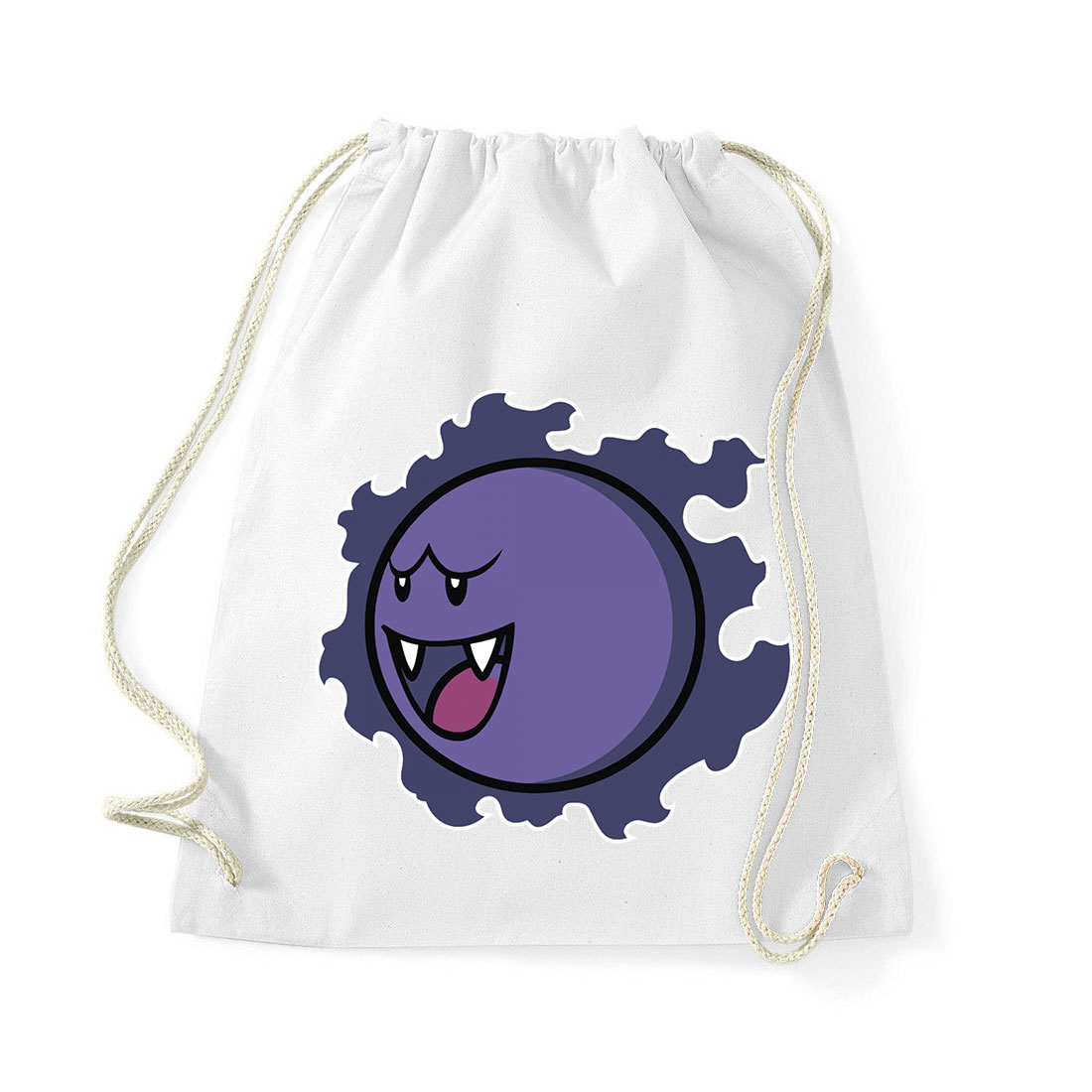 Pokemon Gastly Fehér Tornazsák