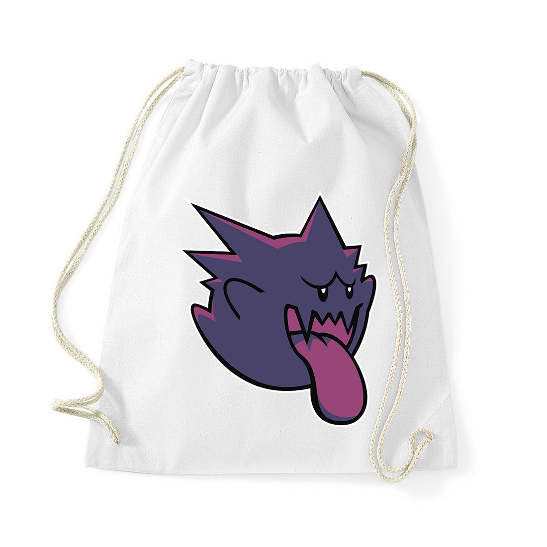 Mario Gengar Pokemon Fehér Tornazsák