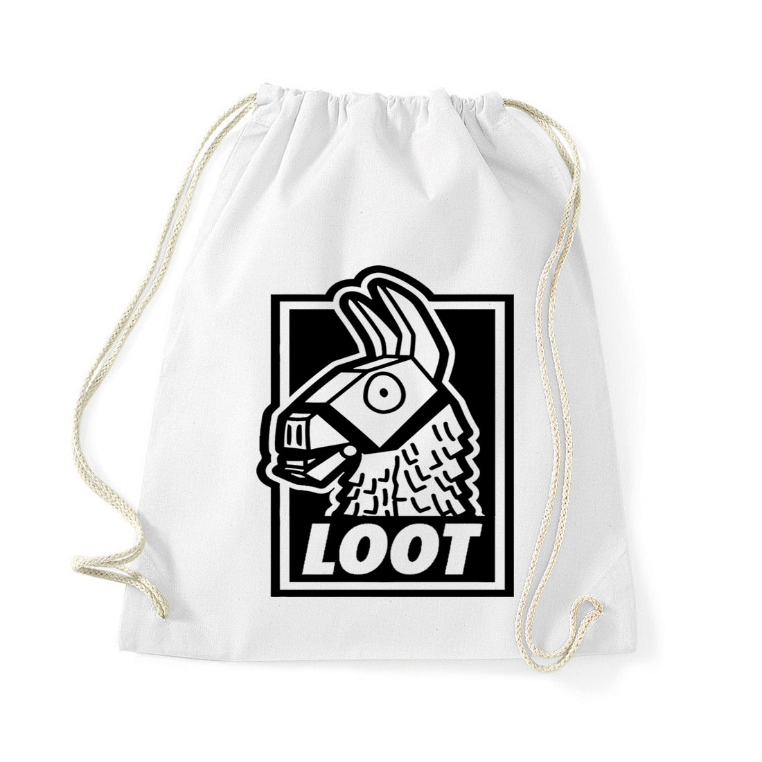 Fortnite loot láma Fehér Tornazsák