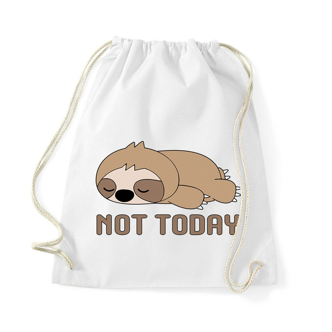 lusta lajhár not today Fehér Tornazsák