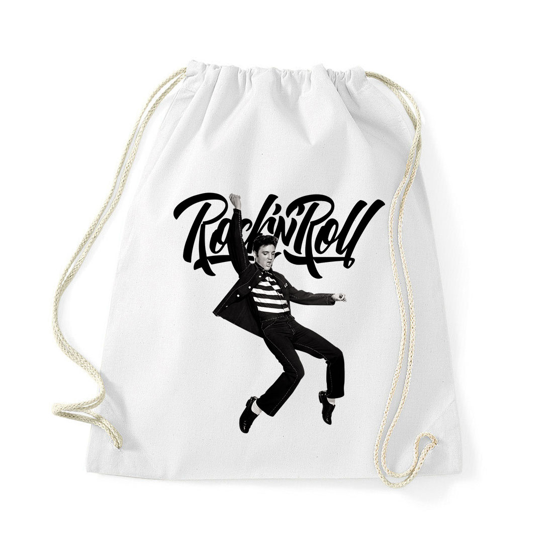 rock n roll elvis presley Fehér Tornazsák