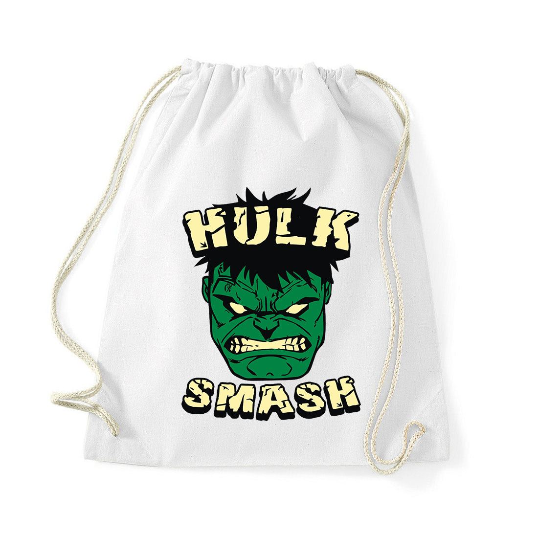 hulk smash avengers bosszúállók Fehér Tornazsák