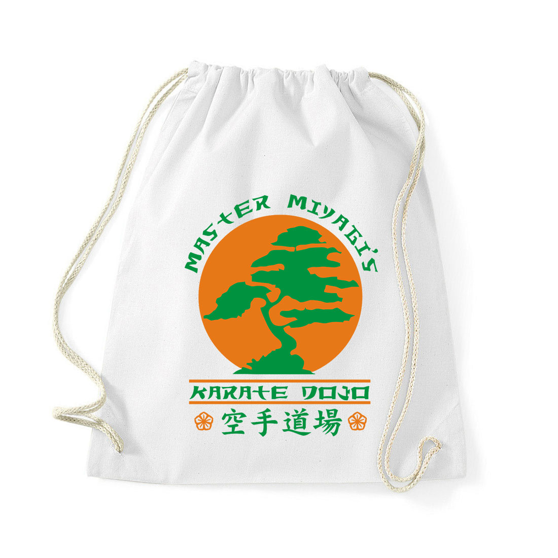 miyagi karate kölyök Fehér Tornazsák