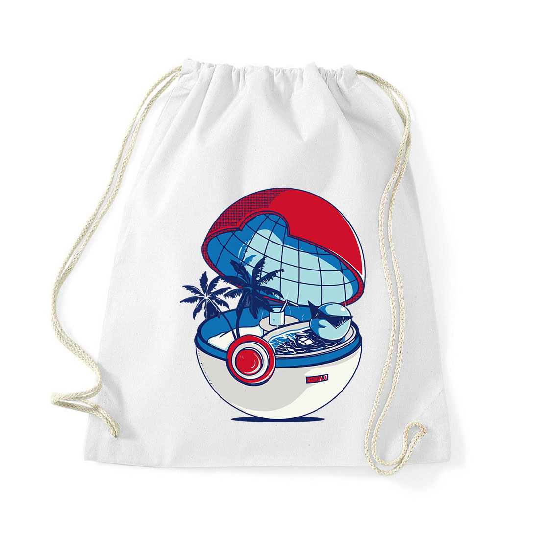 pokemon squirtle Fehér Tornazsák