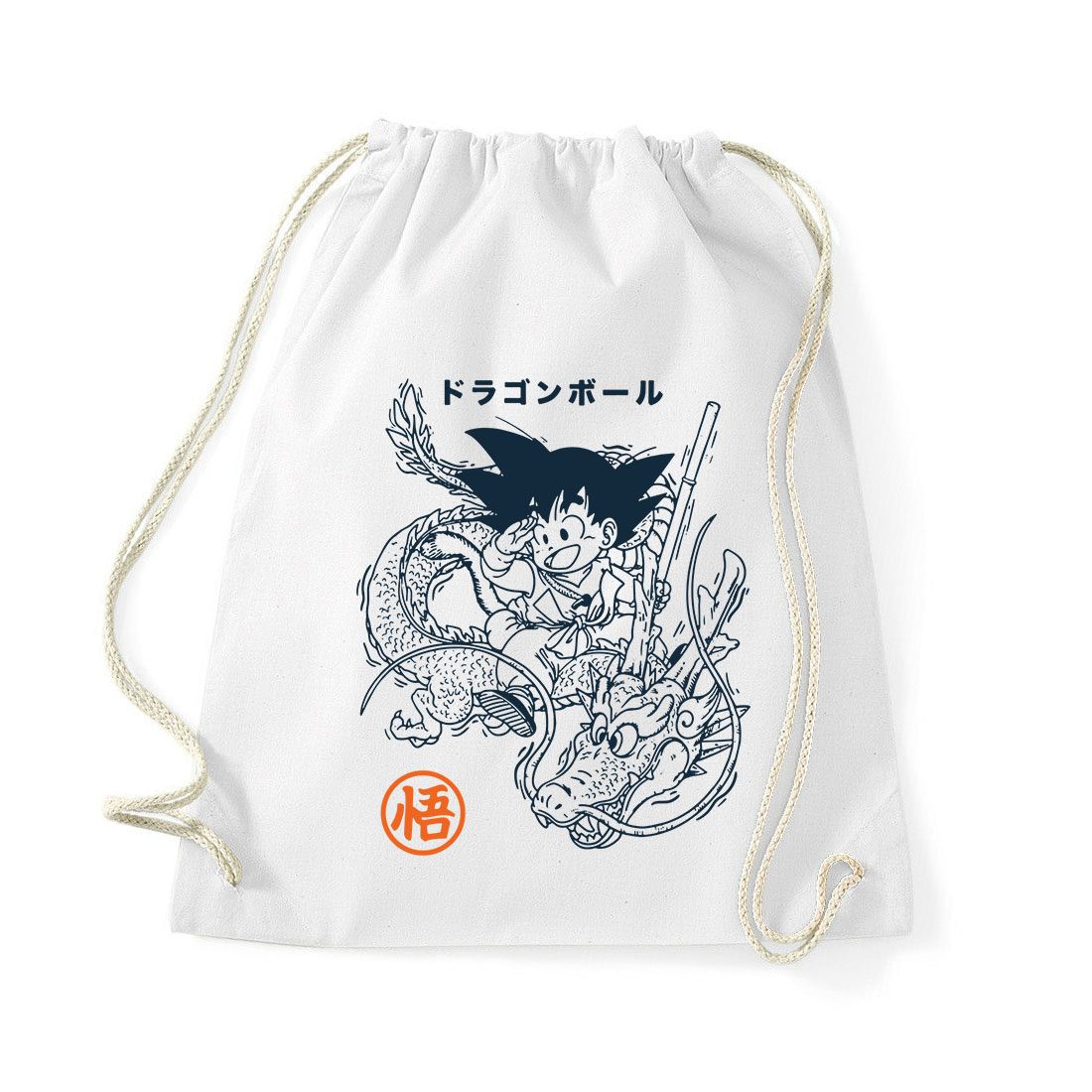 son goku dragon ball Fehér Tornazsák