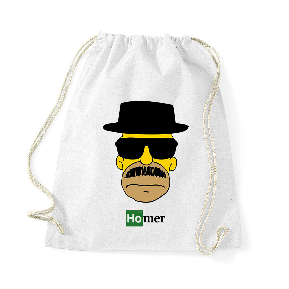 homer simpson breaking bad heisenberg Fehér Tornazsák