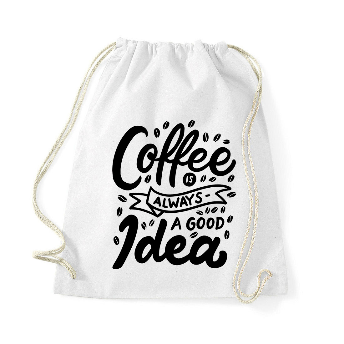coffee kávé Fehér Tornazsák