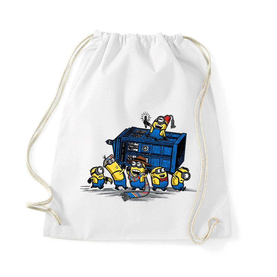 minionok minyonok Fehér Tornazsák