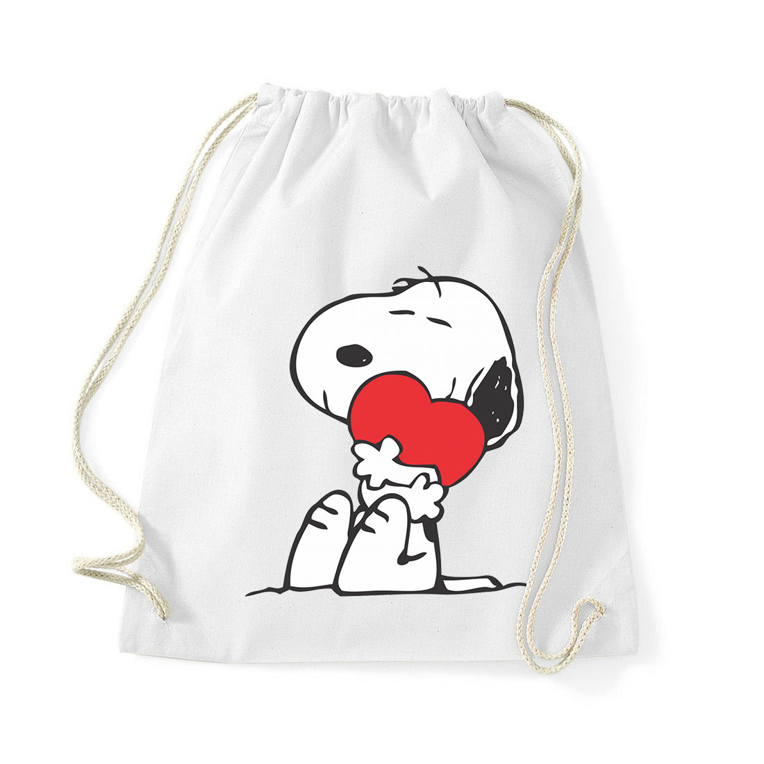 snoopy Fehér Tornazsák