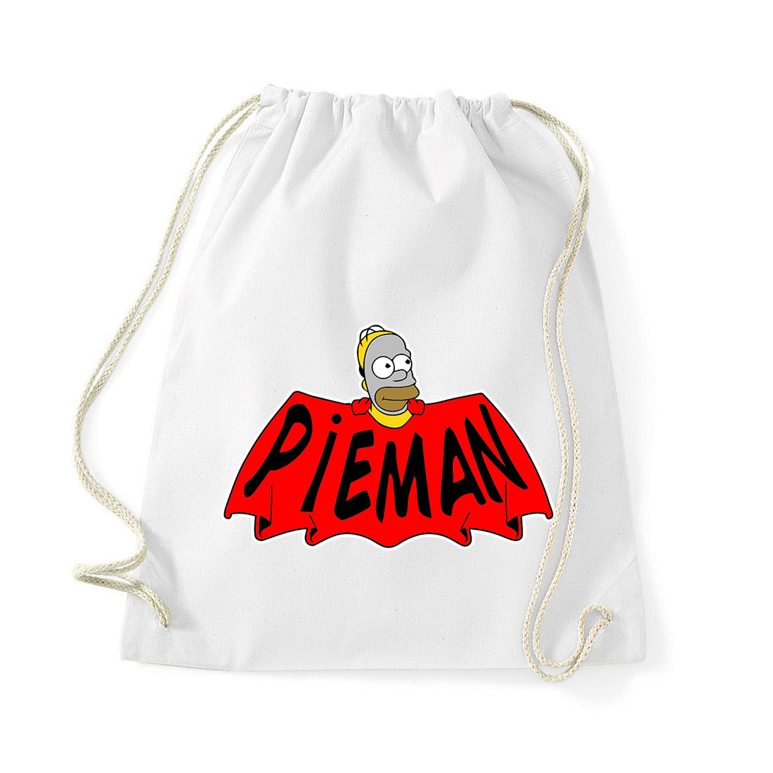 pieman piteman homer simpson Fehér Tornazsák