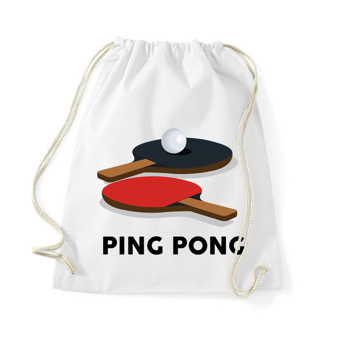 ping pong Fehér Tornazsák