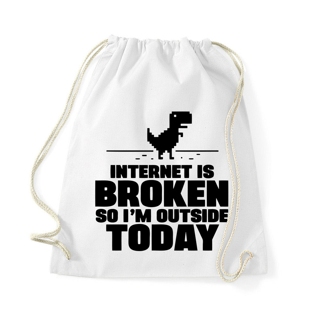 google chromes t-rex Fehér Tornazsák