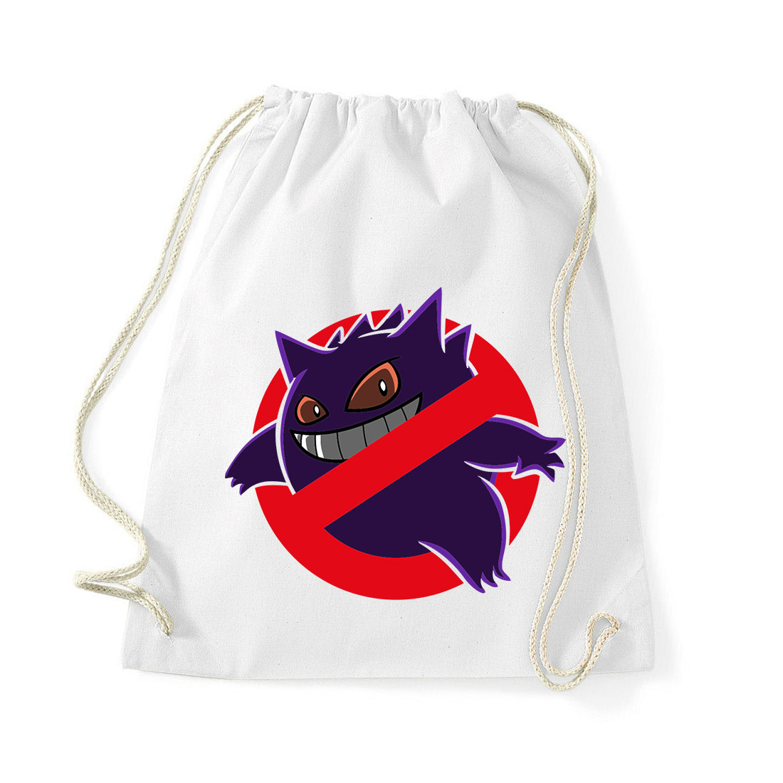 Gengar pokemon Fehér Tornazsák