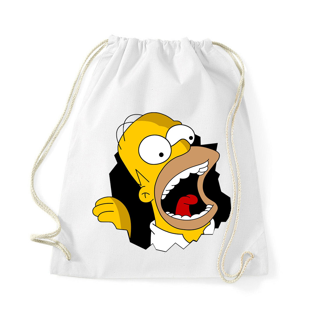 homer simpson Fehér Tornazsák
