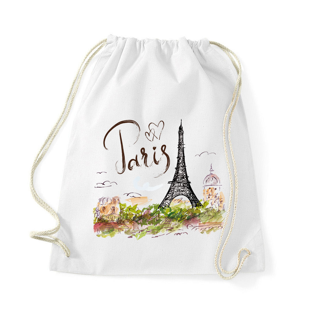 párizs paris eiffel torony Fehér Tornazsák