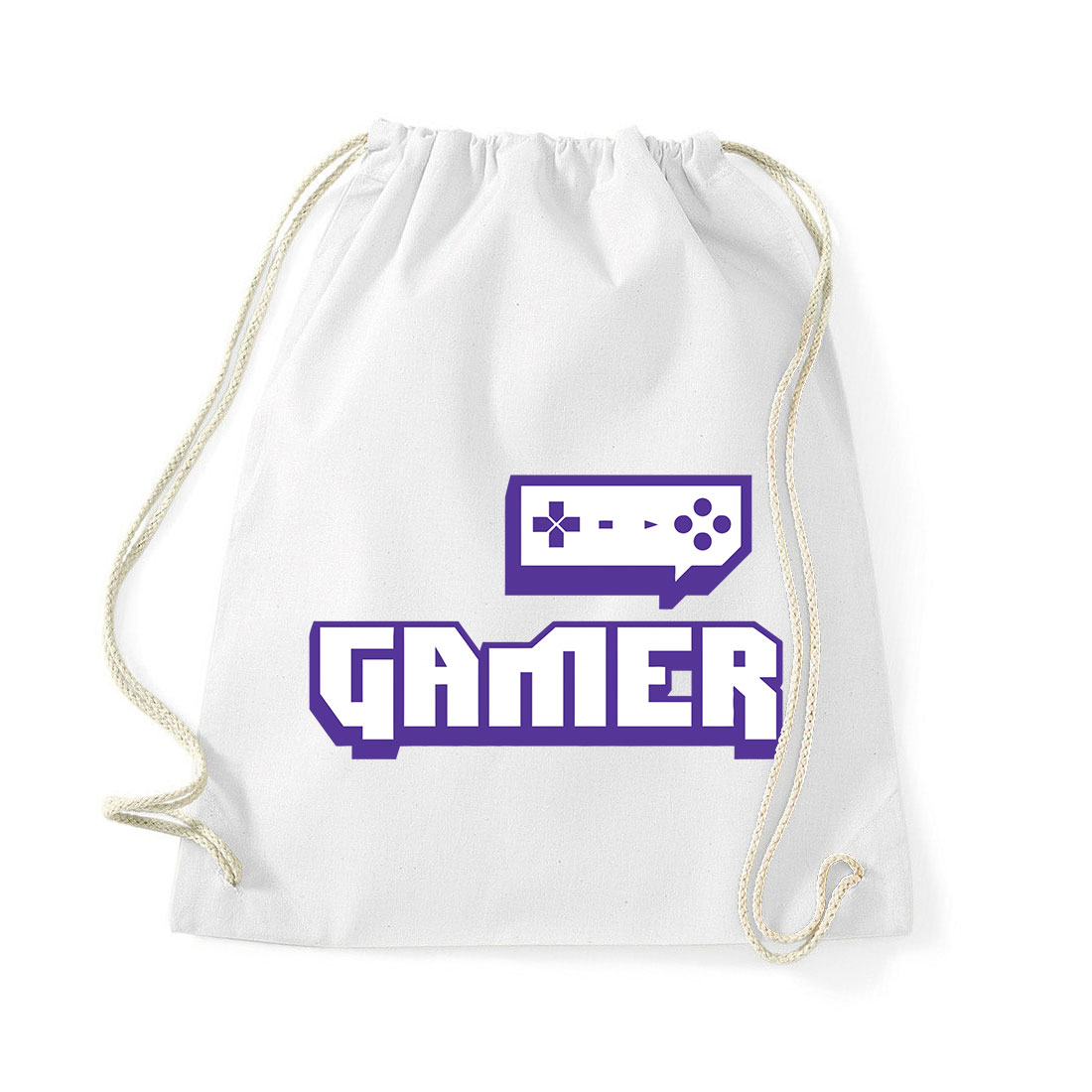 twitch gamer Fehér Tornazsák