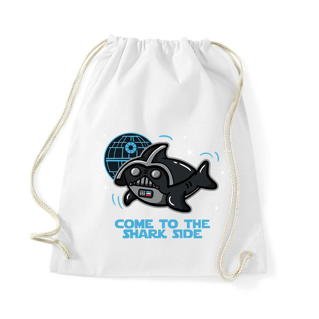 cápa cápás shark side Fehér Tornazsák