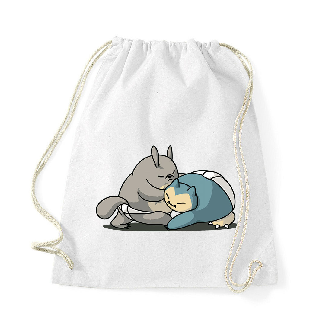 snorlax totoro Fehér Tornazsák