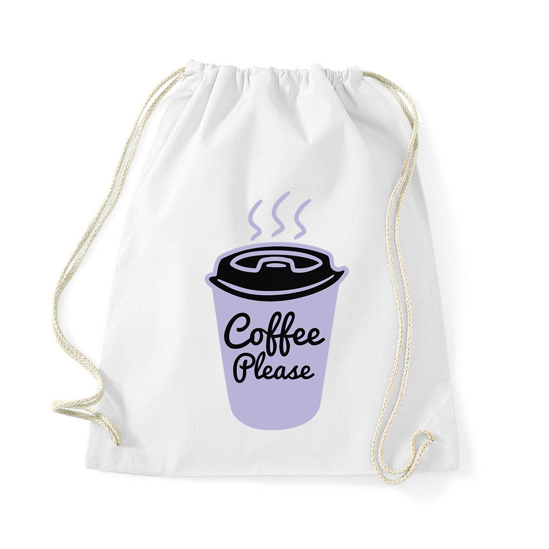 coffee kávé Fehér Tornazsák