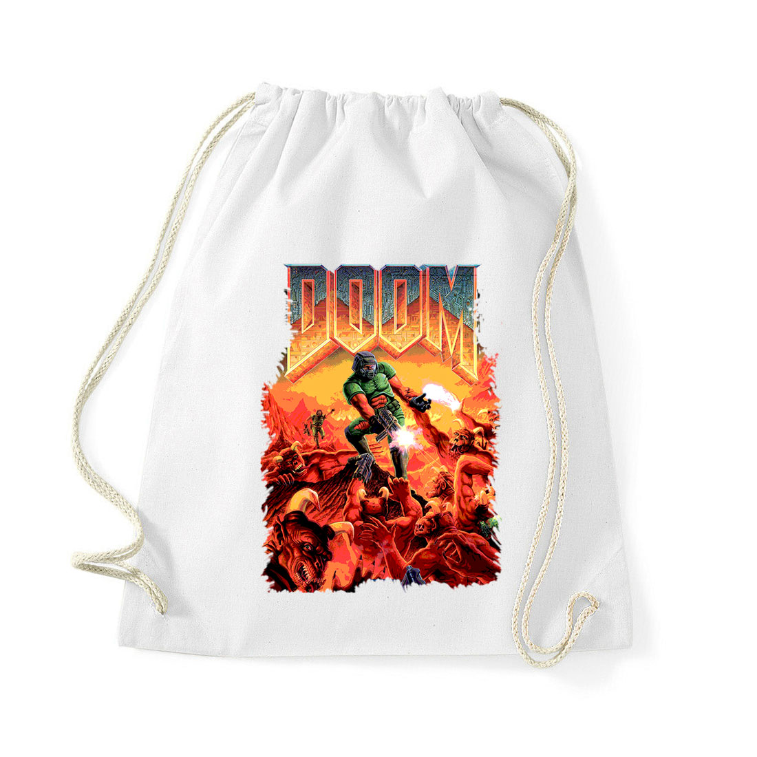 doom Fehér Tornazsák