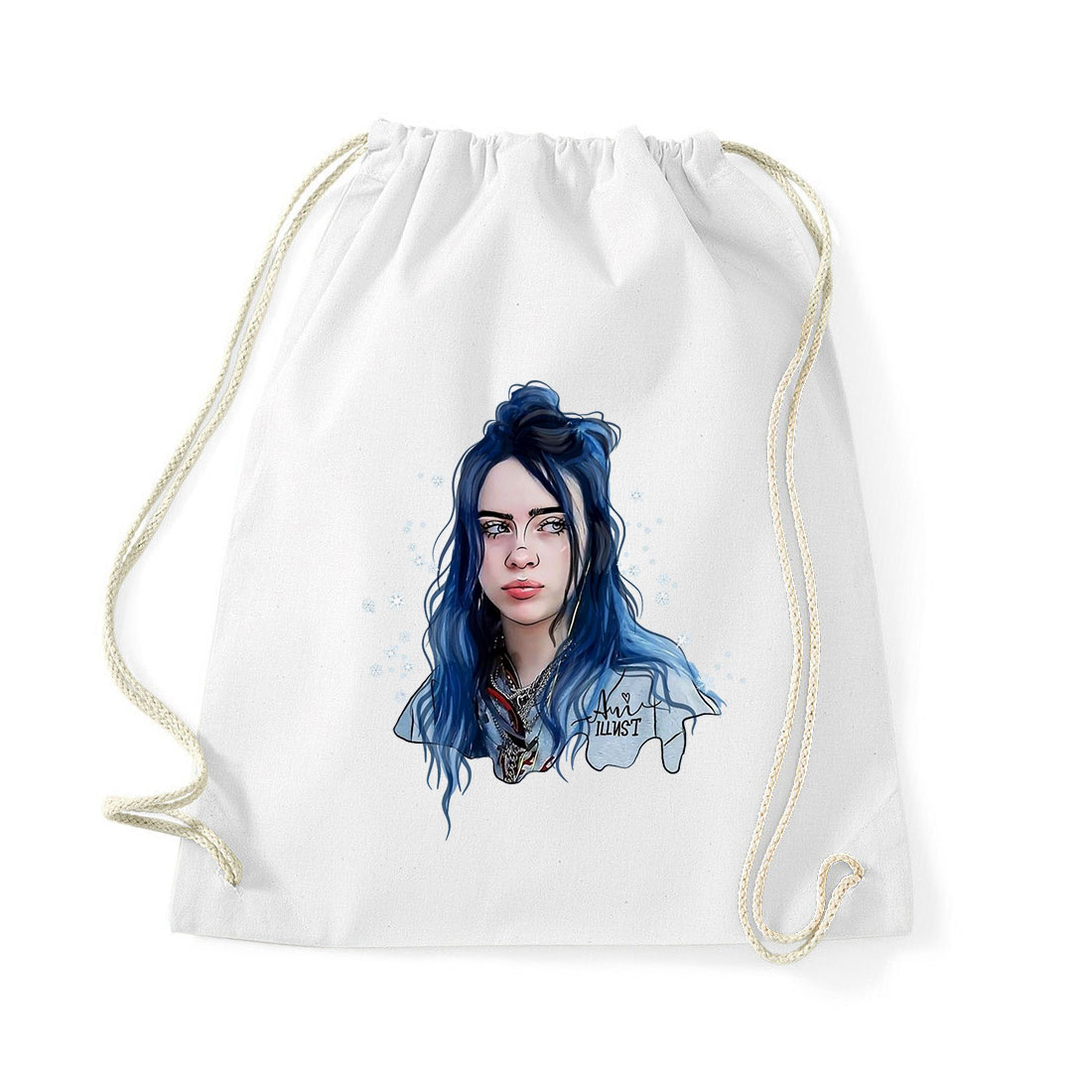 billie eilish Fehér Tornazsák