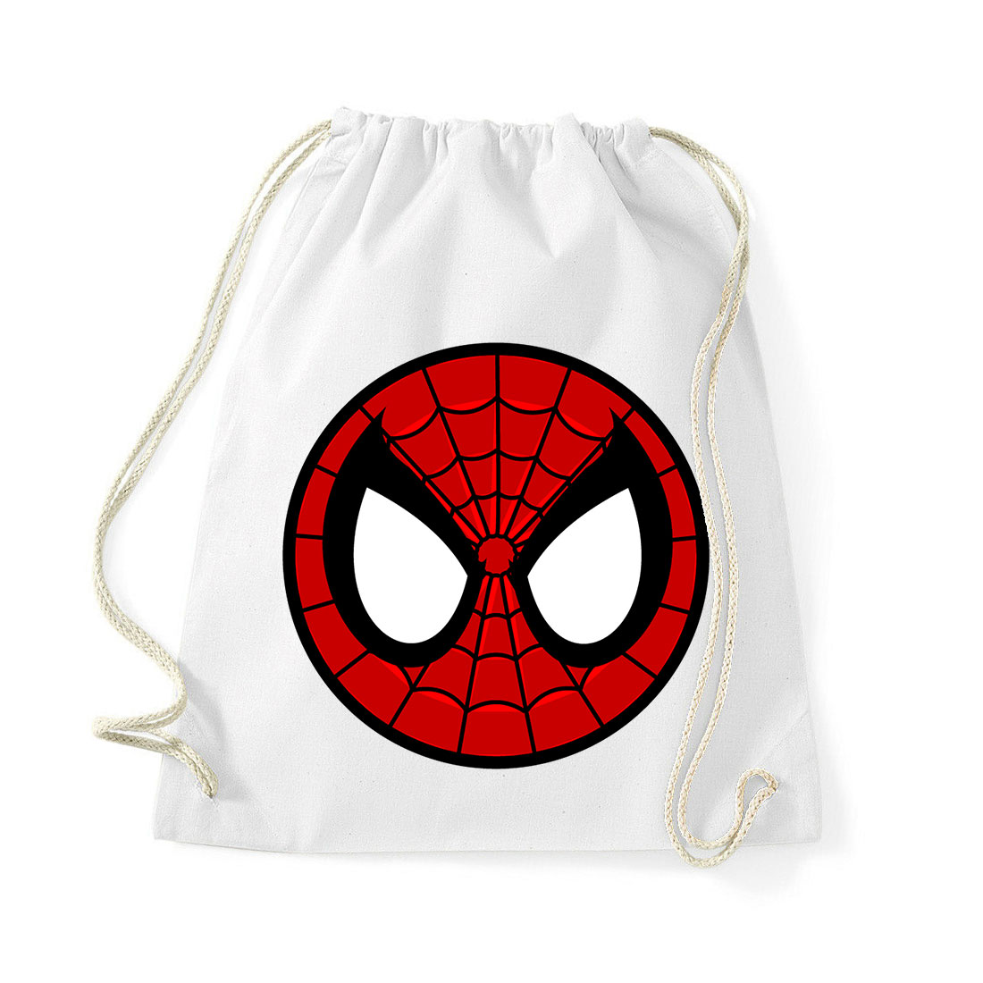 spider face spider man pókember Fehér Tornazsák