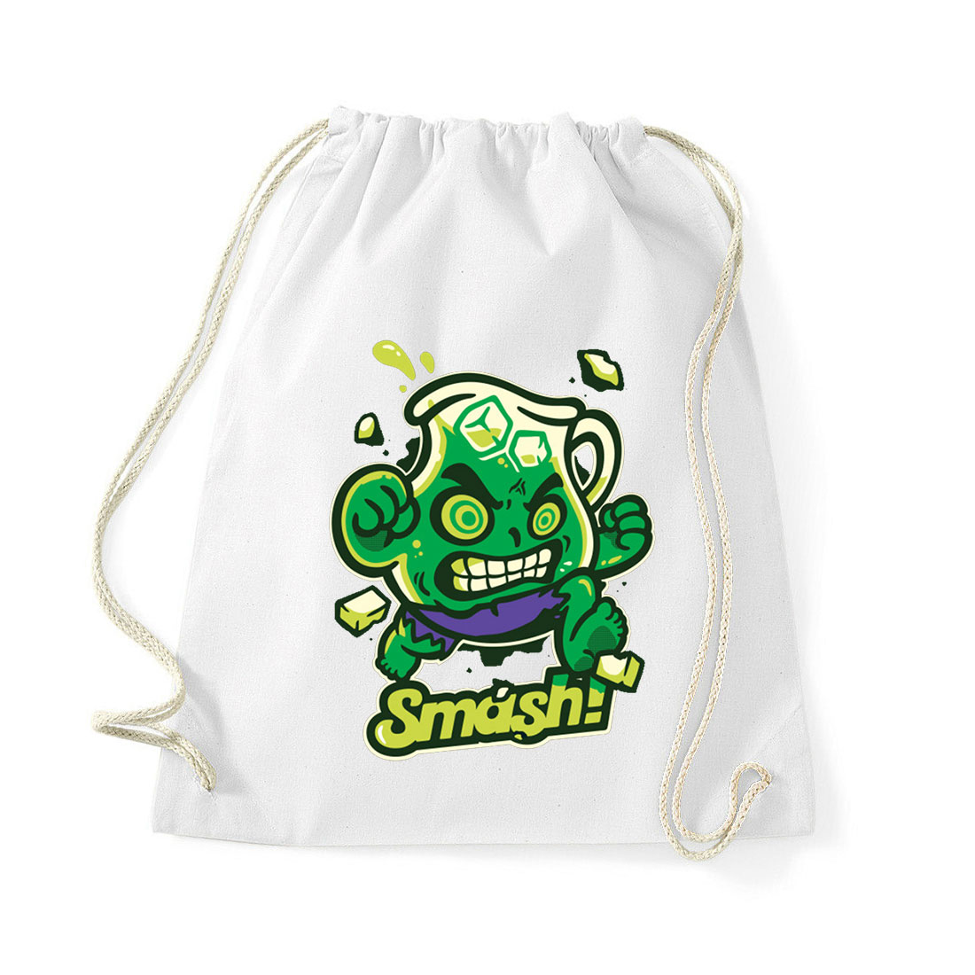 hulk smash cool aid Fehér Tornazsák