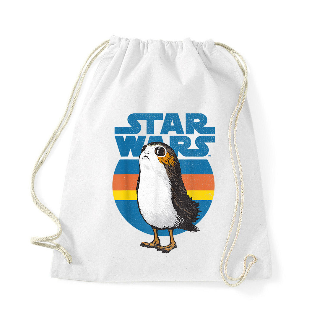 star wars porg Fehér Tornazsák