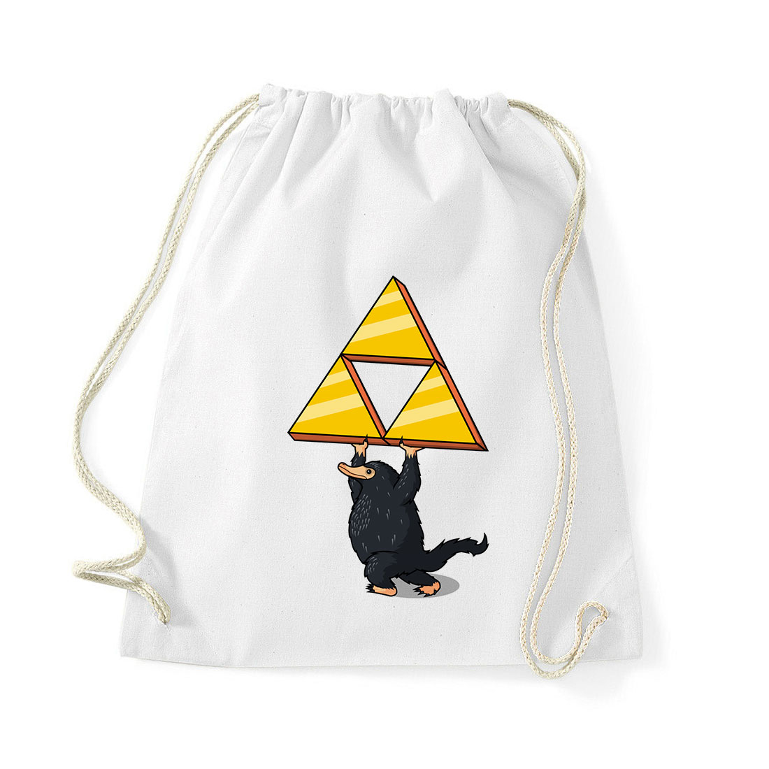 niffler furkász Fehér Tornazsák