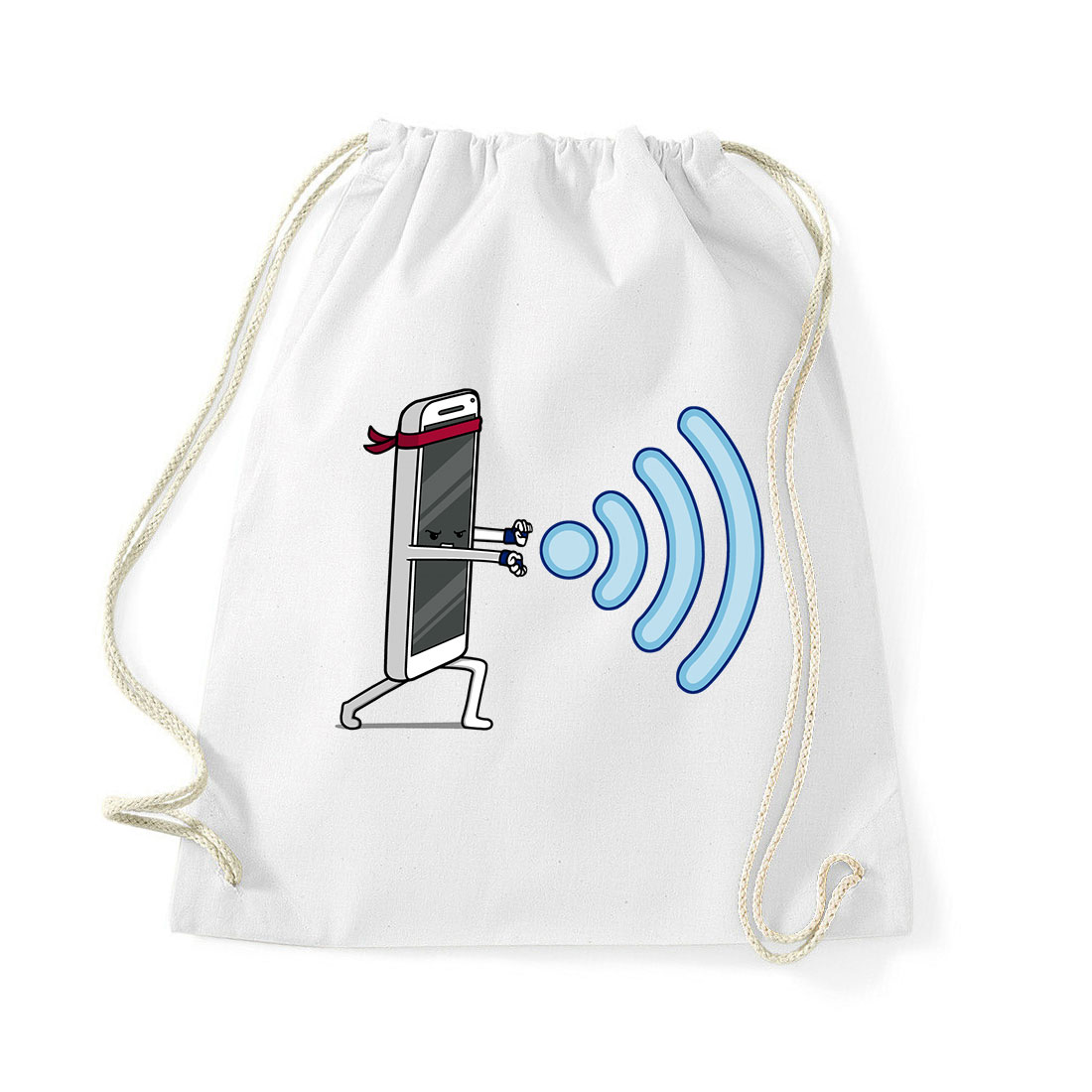 wifi Fehér Tornazsák
