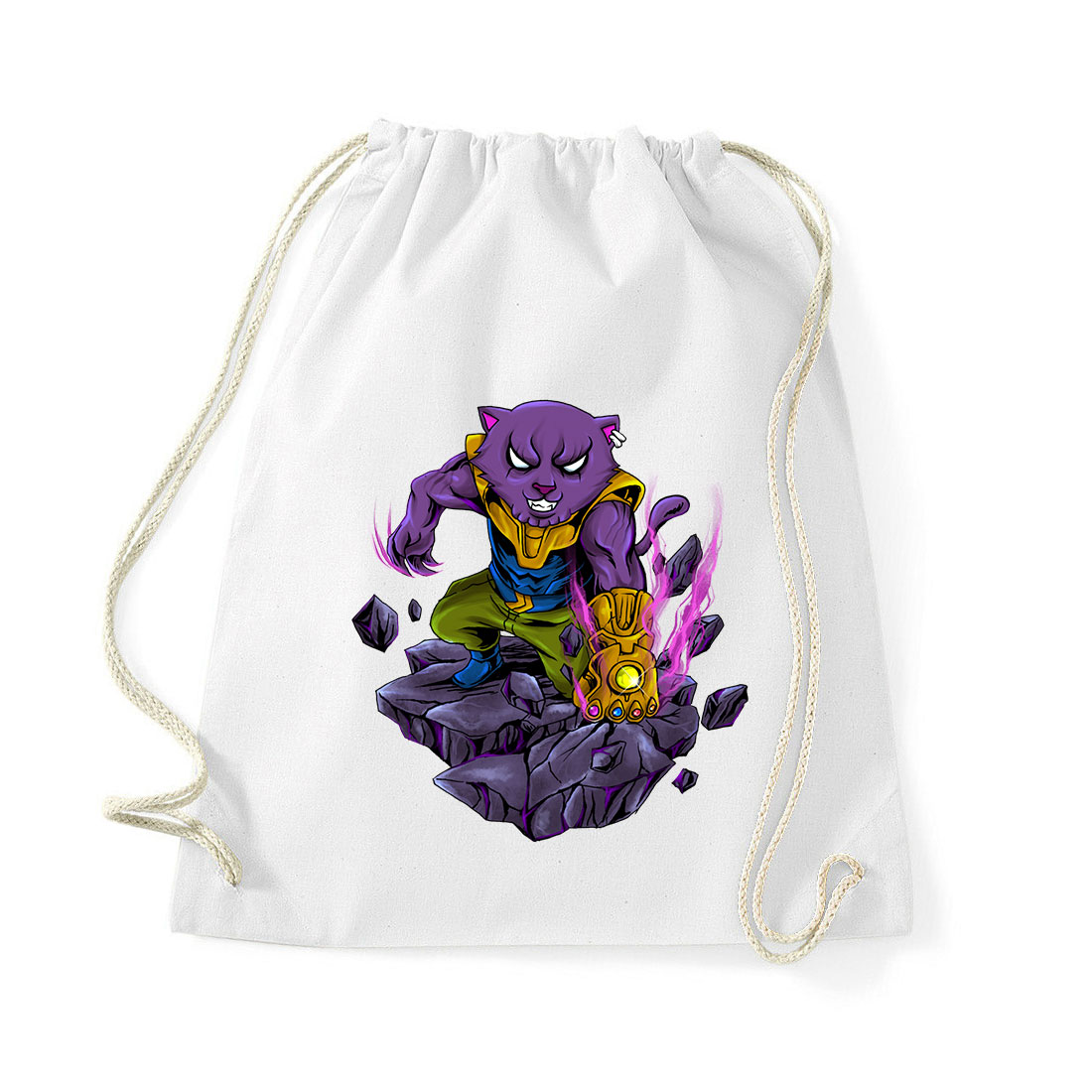 thanos macska Fehér Tornazsák