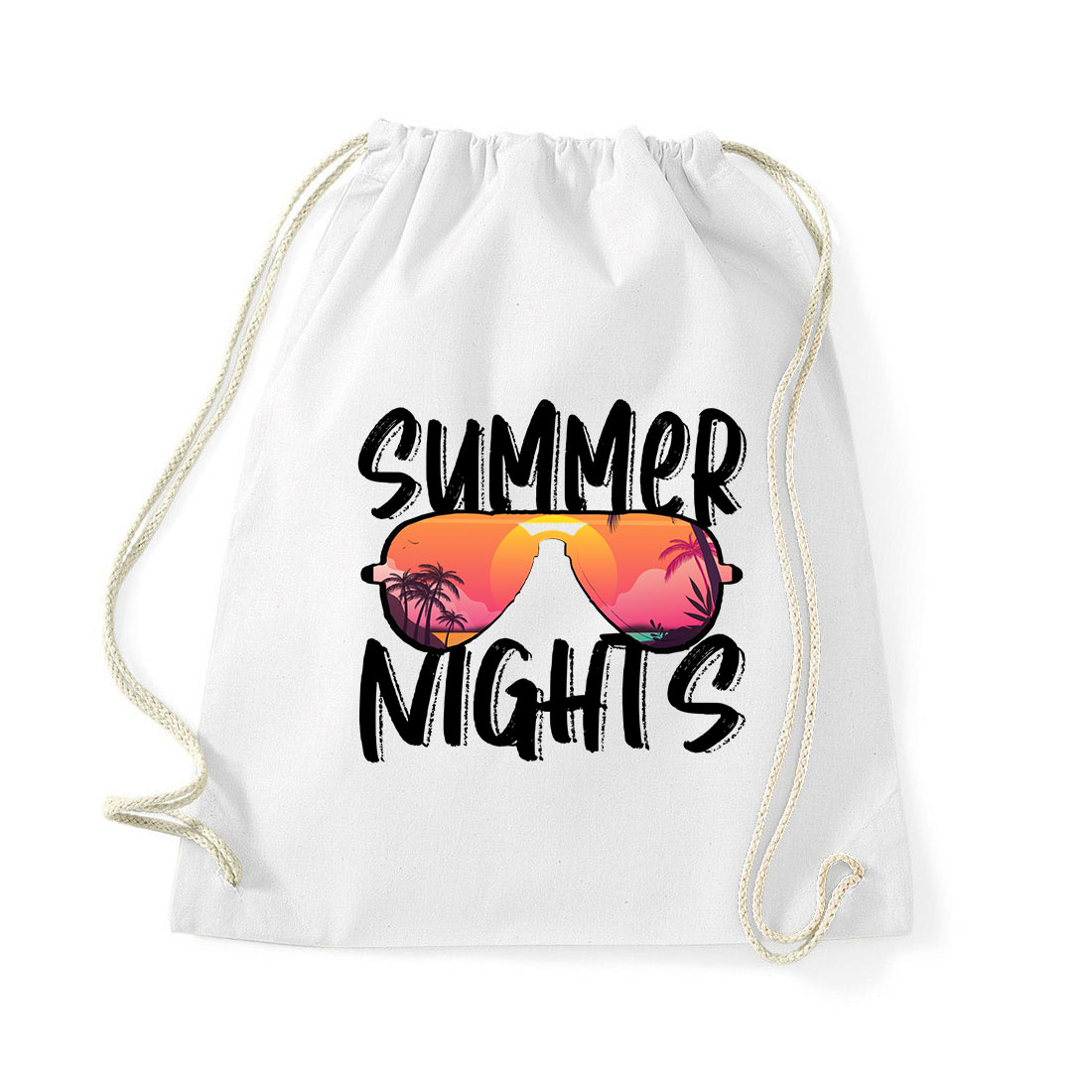 summer nyár nyári Fehér Tornazsák