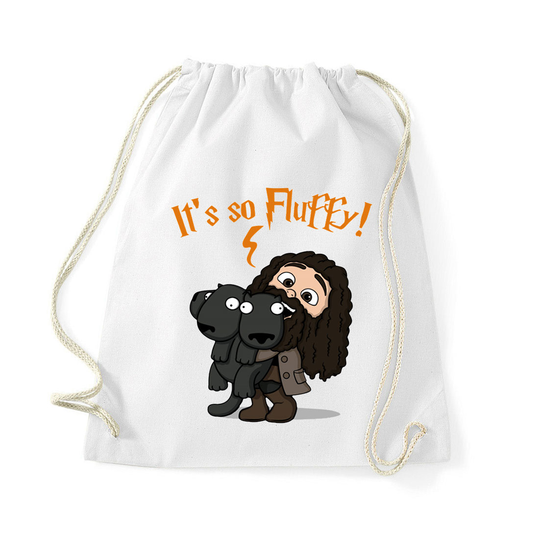 harry potter hagrid bolyhoska Fehér Tornazsák