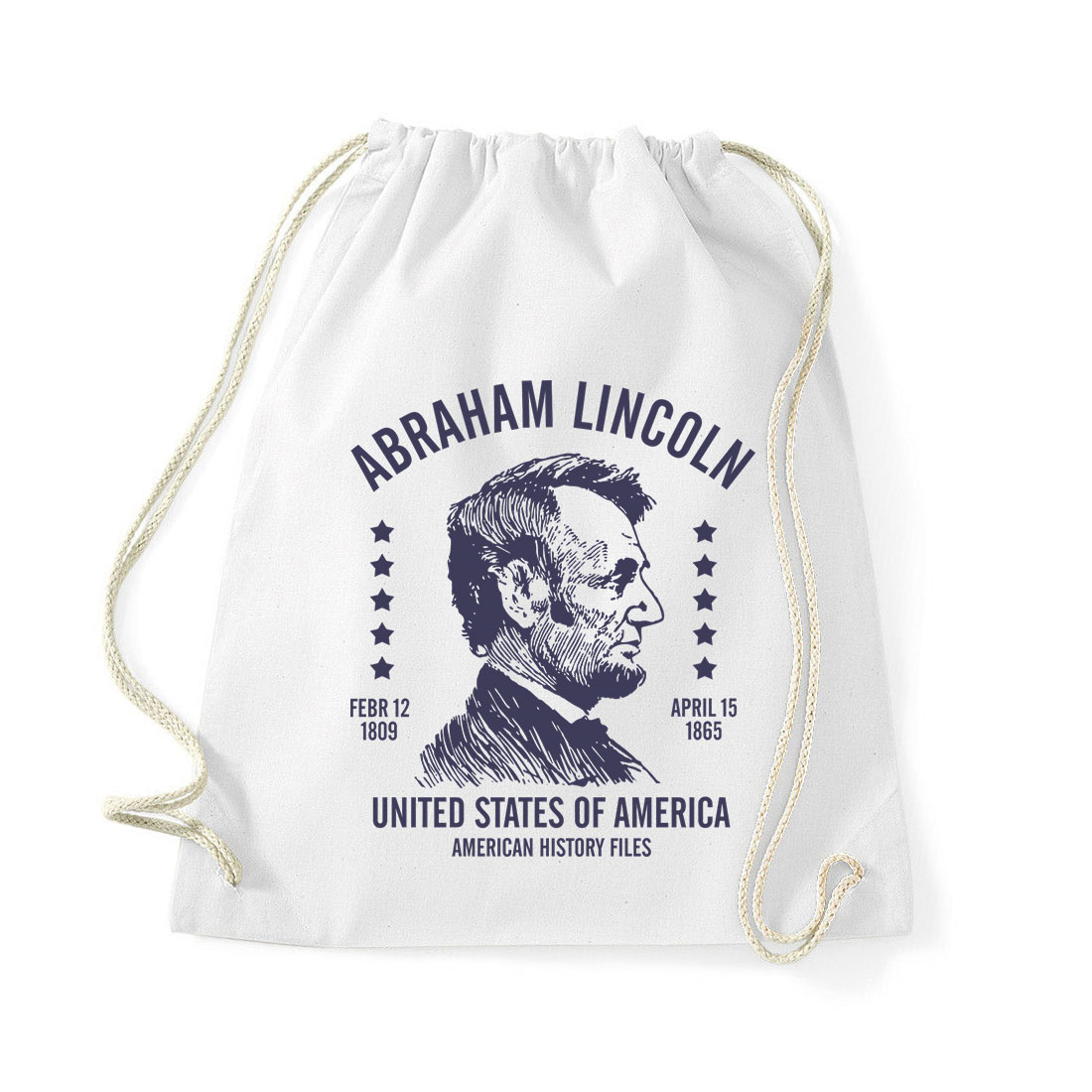 Abraham Lincoln Fehér Tornazsák