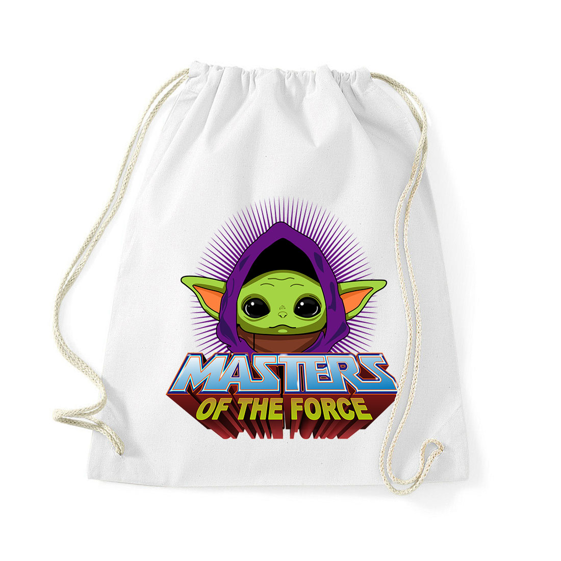 baba yoda baby yoda force Fehér Tornazsák