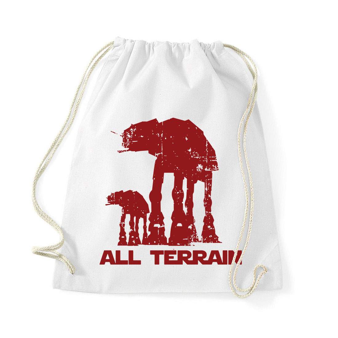 all terrain at at ATAT star wars Fehér Tornazsák
