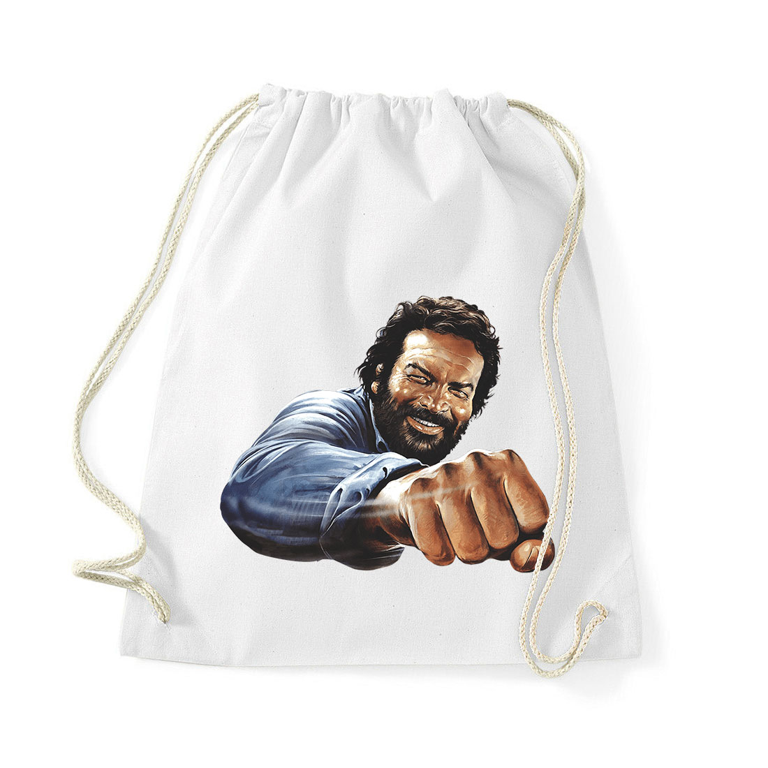 bud spencer pofon Fehér Tornazsák