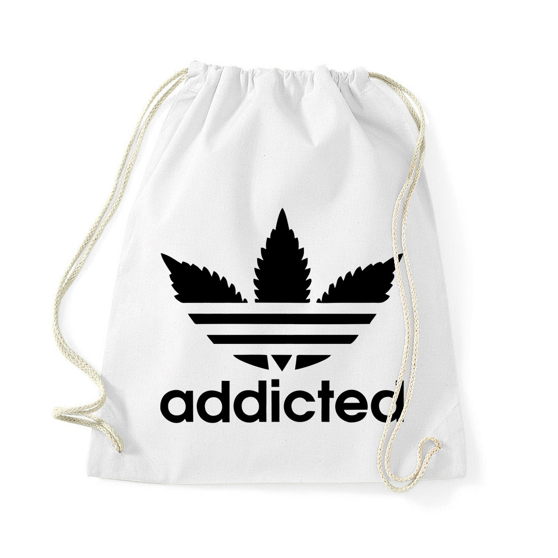addicted cannabis kanabisz Fehér Tornazsák