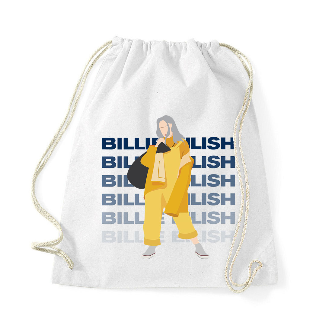 billie eilish Fehér Tornazsák