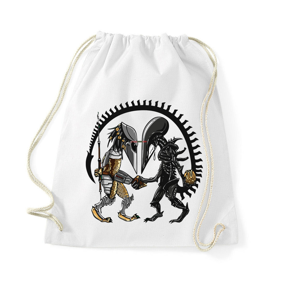 Alien vs Predator Fehér Tornazsák