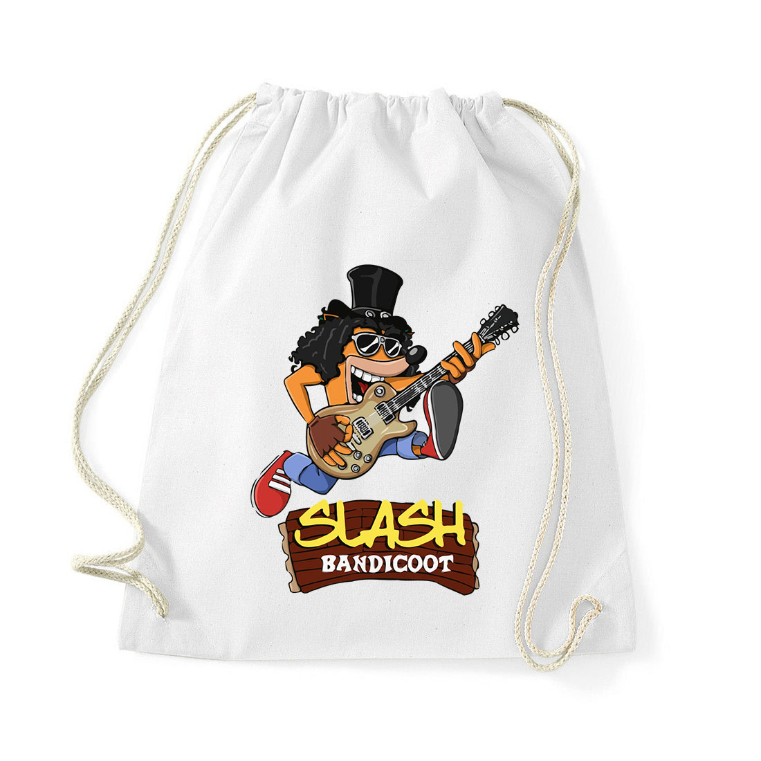 crash bandicoot Fehér Tornazsák