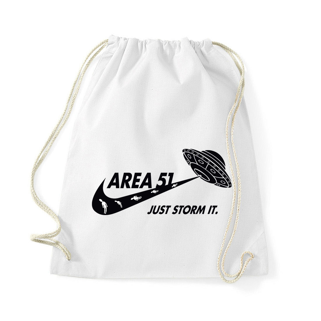 area 51 ufo 51 es körzet Fehér Tornazsák