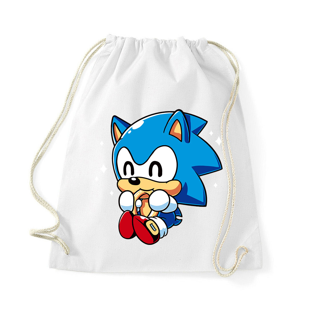 baba sonic Fehér Tornazsák