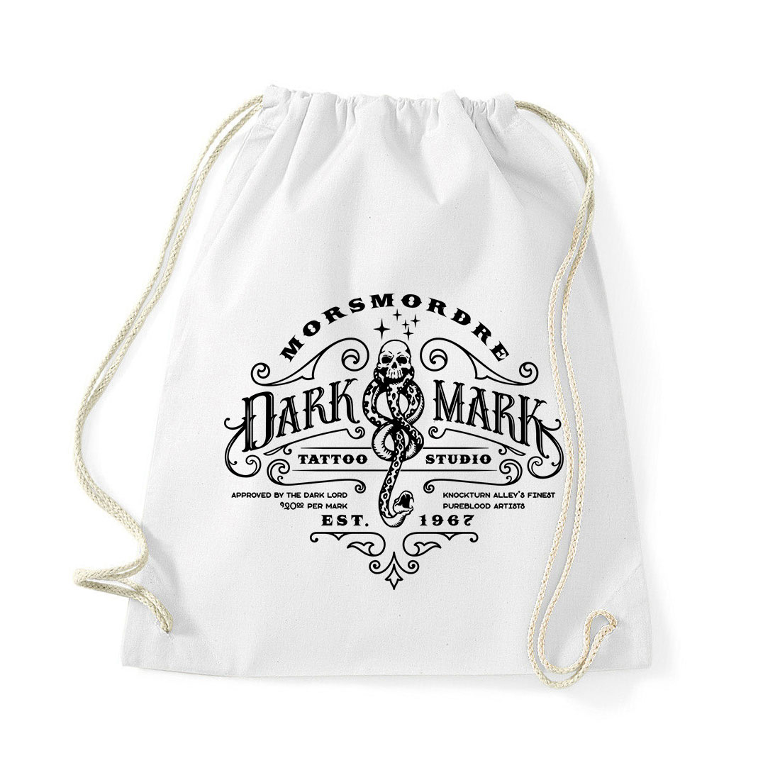 dark mark harry potter Fehér Tornazsák