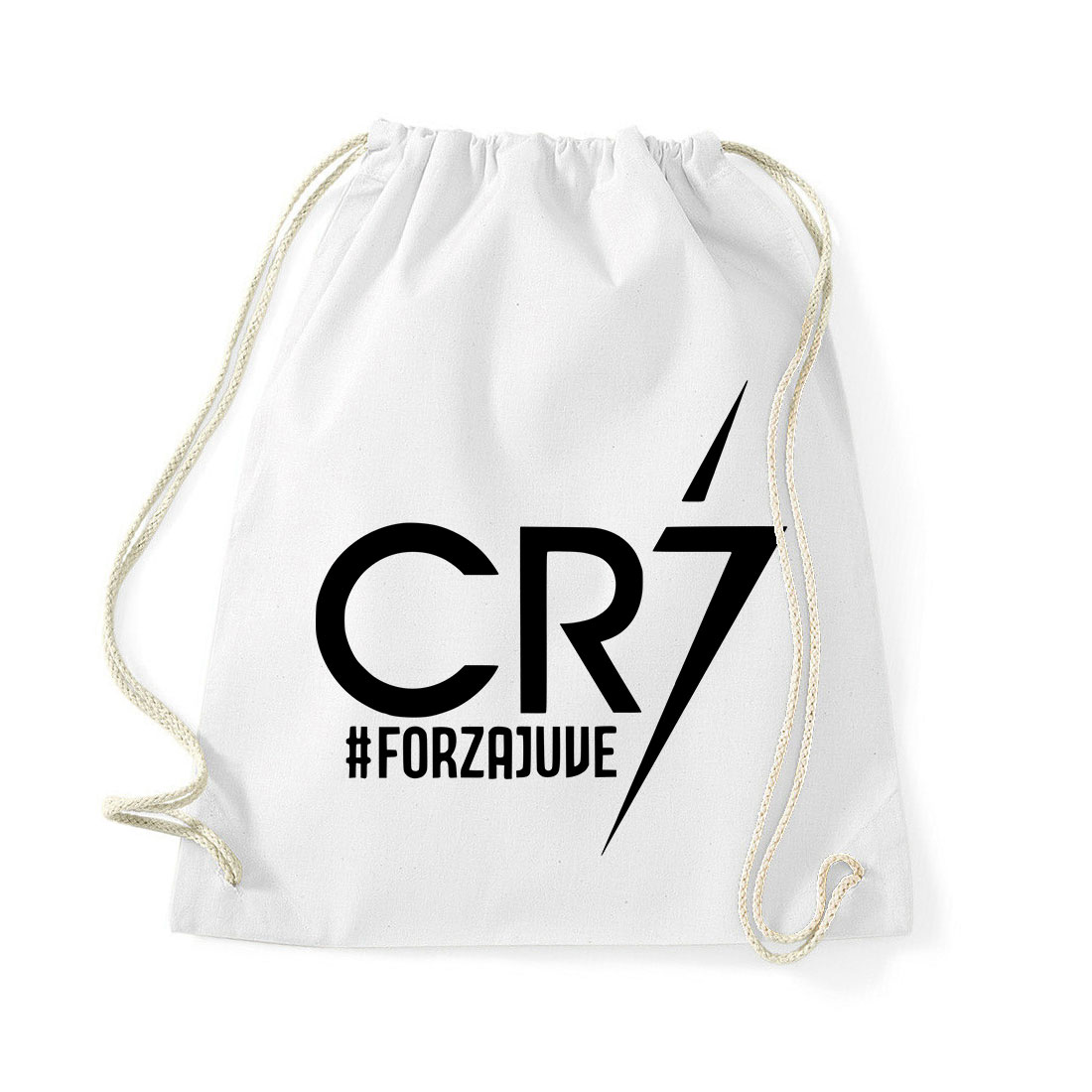 cristiano ronaldo forzajuve cr7 Fehér Tornazsák