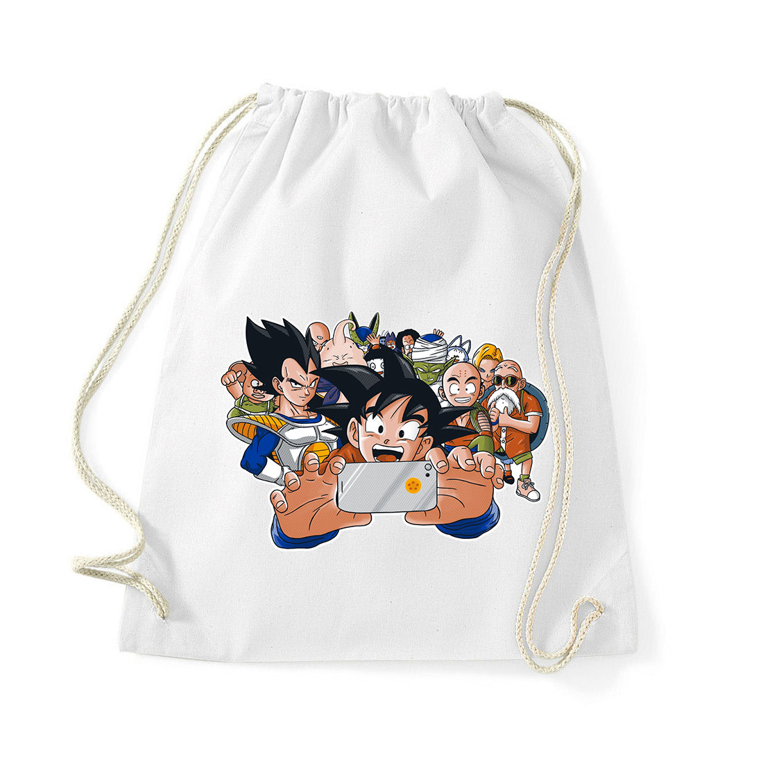 dragon ball son goku Fehér Tornazsák