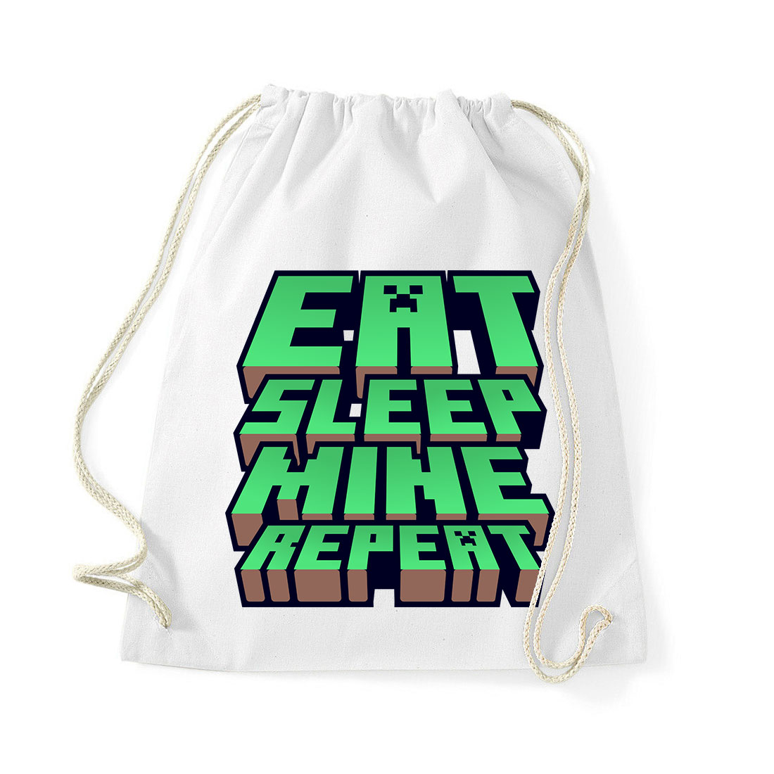 minecraft Fehér Tornazsák
