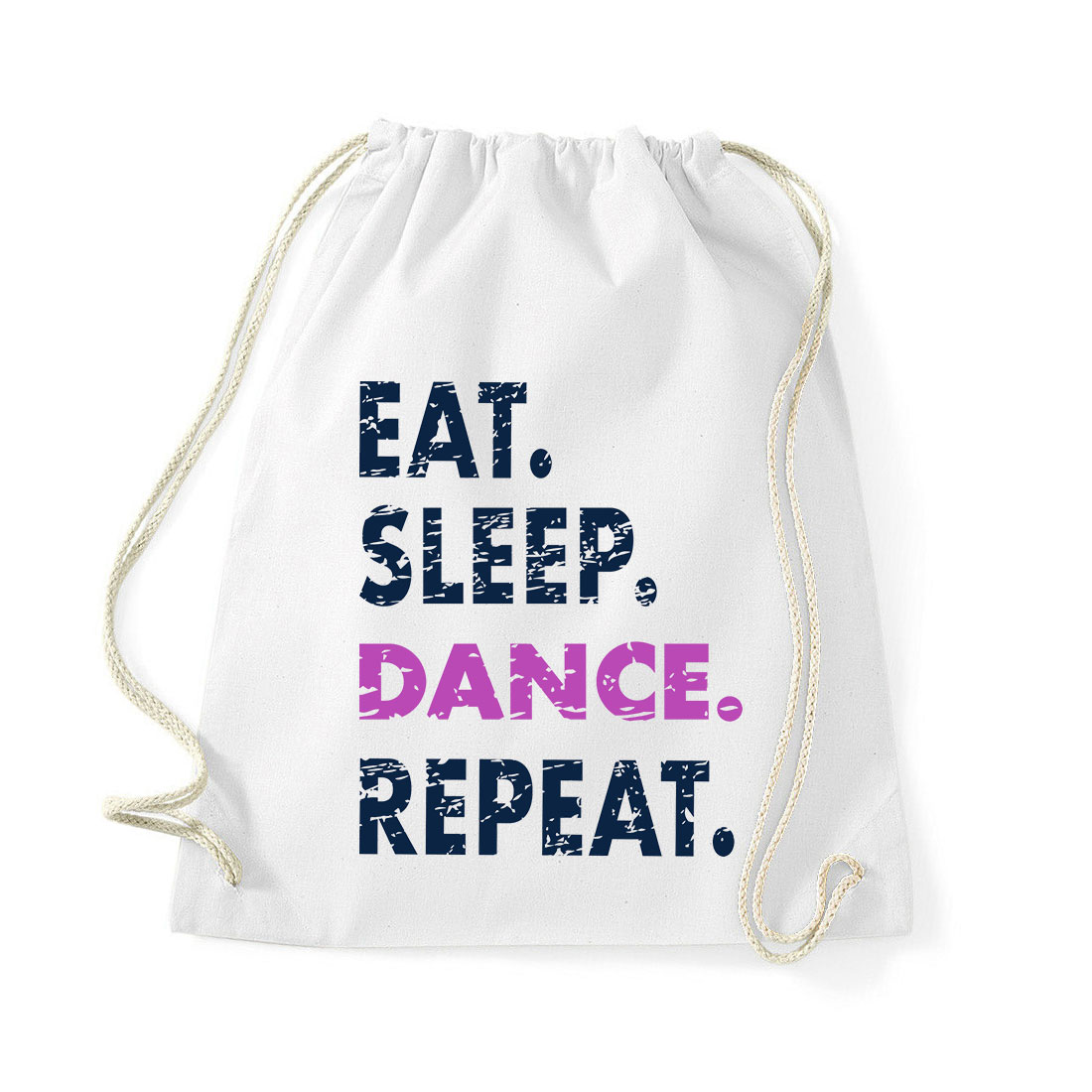 tánc táncolás dance Fehér Tornazsák